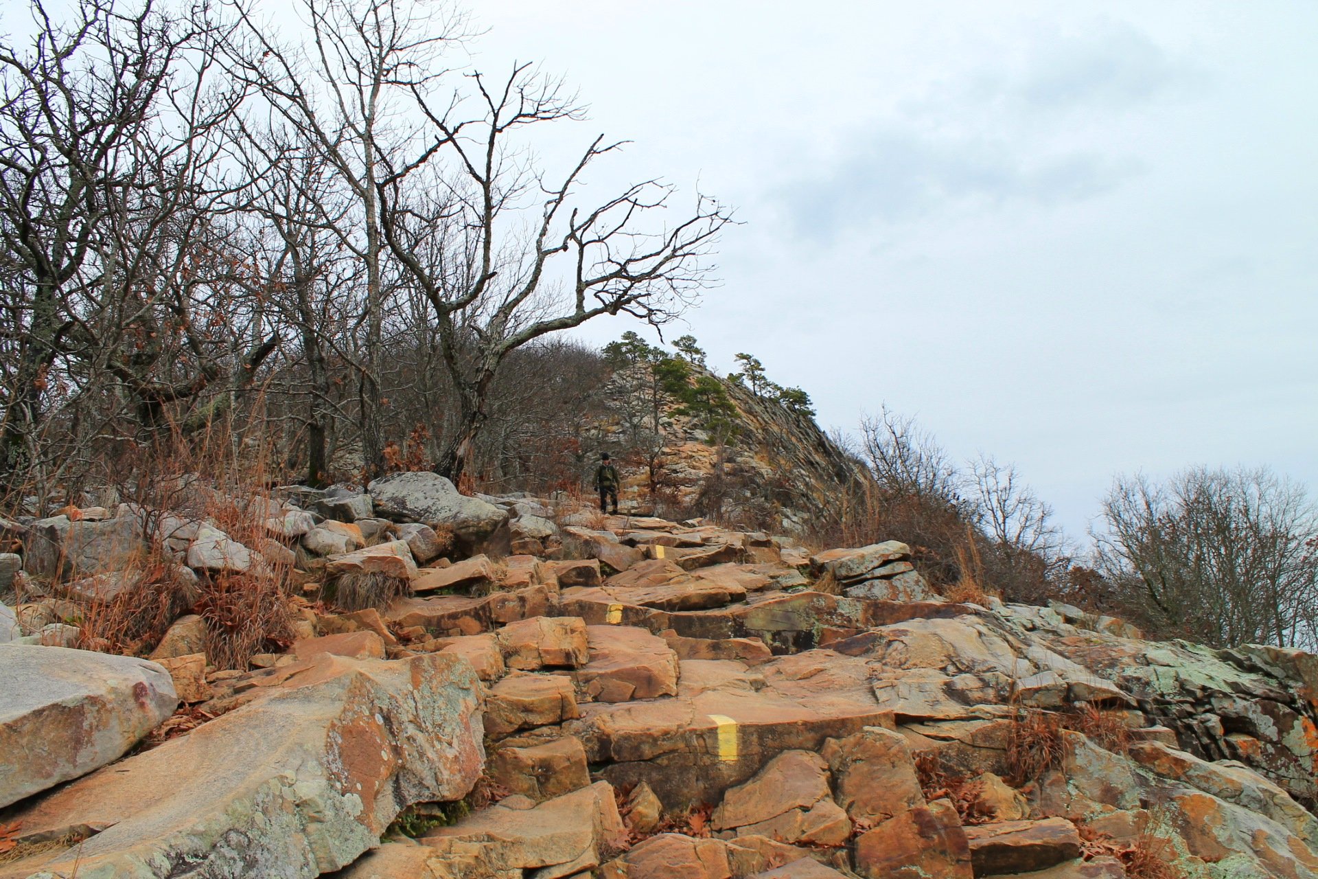 Pinnacle Mountain West Summit Trail